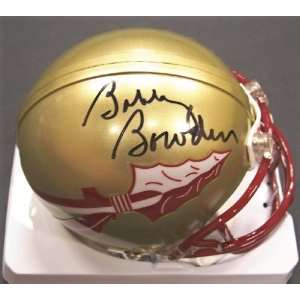   Bobby Bowden Autographed FSU Seminoles Mini Helmet