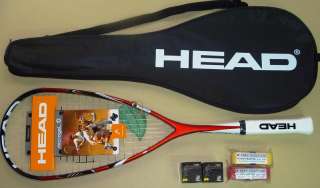 2011 HEAD MicroGel HEAT 150 Squash Racquet racquet  
