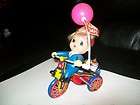   MTU HAPPY DAYS TIN TOY BOY ON TRICYCLE WORKS GREAT VERY GOOD COND