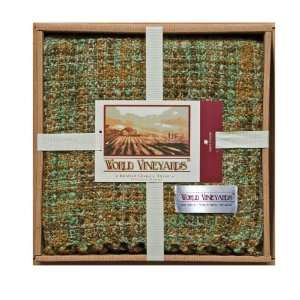  World Vineyards Knotted Chenille Throw