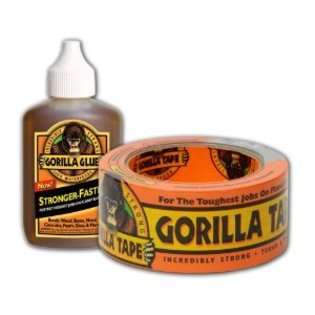 Gorilla Glue 5005801 Tough Kit, 2 oz Glue and 12 Yard Tape at  