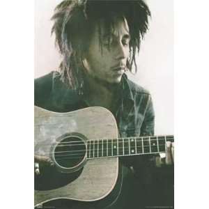  Bob Marley the Legend Accoustic Guitar Poster: Home 