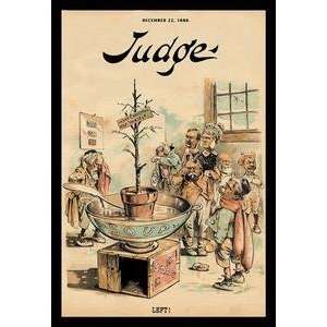  Paper poster printed on 20 x 30 stock. Judge Magazine 