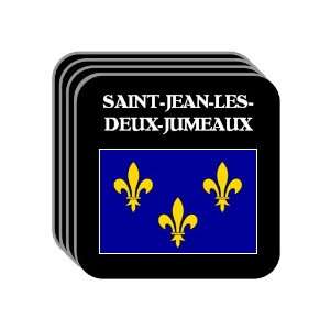 Ile de France   SAINT JEAN LES DEUX JUMEAUX Set of 4 Mini Mousepad 