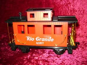   GRANDE CABOOSE RED Scientific Toys Train G Scale Gauge Garden New I