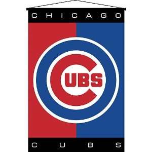  Chicago Cubs 29x45 Deluxe Wall Hanging Sports 