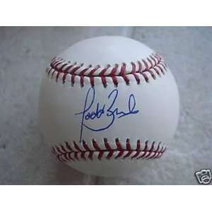 Todd Zeile Mets Dodgers Official Signed Ml Ball W/coa   Autographed 