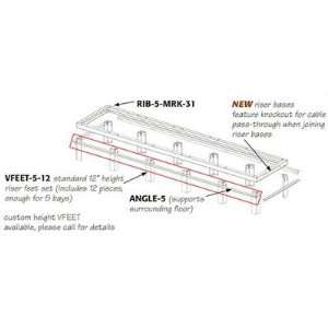  Middle Atlantic RIB Series Raised Floor Support Angles for 