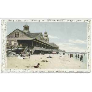 Reprint Pavilion, Narragansett Pier, R. I 1903 1904 