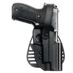 Tactical Kydex Thumb Break Hip Holster with Paddle and Belt Loop 