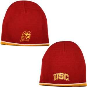  USC Trojans Crimson Cuffless Knit Beanie Sports 