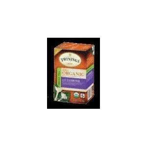 Twinings Organic Green Tea W/ Jasmine (3x20 bag):  Grocery 