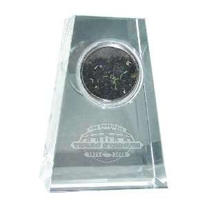  Dallas Cowboys Game Used Turf Tapered Crystal: Sports 