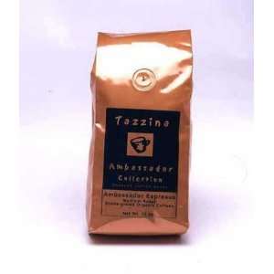 Tazzina Ambassador Espresso Whole Bean, vacuum sealed 12 oz bags