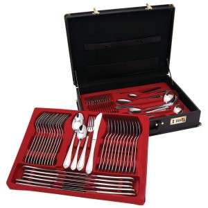   Quality, Heavy Gauge Stainless Steel Flatware and Hostess Set AWESOME