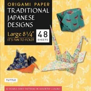 Origami Paper Traditional Japanese Designs Large 
