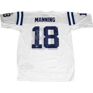  Peyton Manning Indianapolis Colts Autographed White SB XLI 