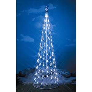  String Light Christmas Cone Tree in White: Home & Kitchen