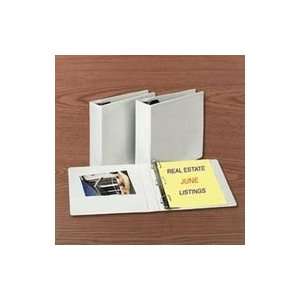  Extra Wide E Z D View Binder, 3 Capacity, White Office 
