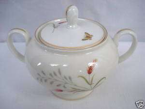 Rosenthal China #3162 Sugar Bowl & Lid Butterfly  