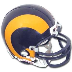  St. Louis Rams 80 90s Replica Riddell Mini Helmet: Sports 