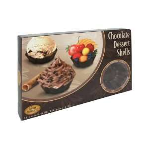 Seattle Chocolate, Chocolate Shell Dessert, 6 Ounce (12 Pack)  