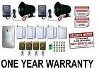 Wireless Home Security System Alarm House Garage RV Shed Shop Decal 