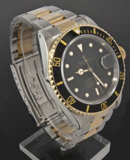 Rolex Submariner Date 16613 Stainless Steel and 18k Gold Watch  