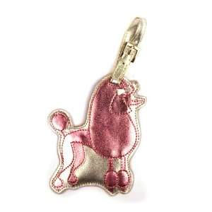  Silver Poodle Luggage Tag by Fluff: Home & Kitchen