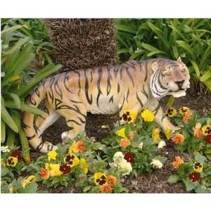  Xoticbrands Cute Tiger Wildlife Home Garden Sculpture 