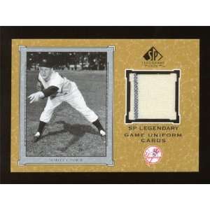  Whitey Ford Game Used Pinstripe 2001 UD SP Legendary Game 