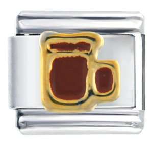    Red Mug Cup Food Italian Charms Bracelet Link: Pugster: Jewelry