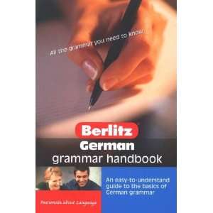  Berlitz 466908 German Grammar Handbook Electronics