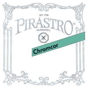 Pirastro Chromcor 4/4 Violin String Set   Medium Gauge with Ball End E