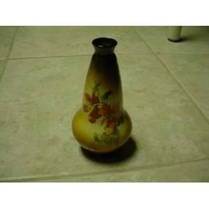   Inch Hand Painted Art Vase Mid Western or German: Home & Kitchen