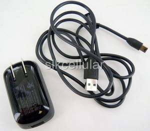   OEM T Mobile MyTouch 3G Premium Black USB Data Cable+Home/Wall Charger