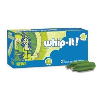   Brand NEW Kiwi Flavored Whipped Cream Charger, 24 Pack 