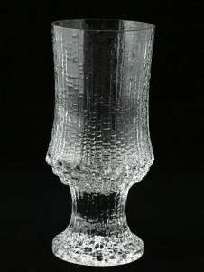 Iittala Ultima Thule White Wine Glass Tapio Wirkkala Finland Crystal 
