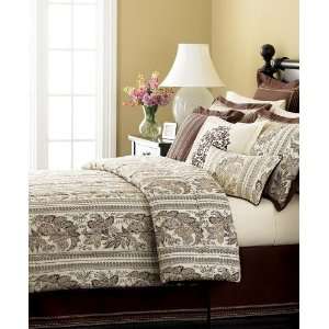 Martha Stewart Cottage Paisley King 6 Piece Comforter Set:  