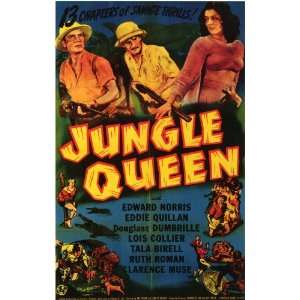Jungle Queen Movie Poster (11 x 17 Inches   28cm x 44cm) (1945) Style 