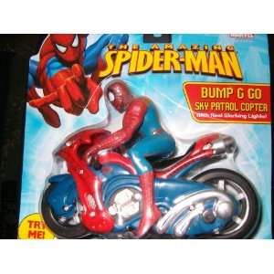  Spiderman Bump & Go Patrol Copter Toys & Games