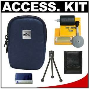  Nikon Coolpix Soft Blue Camera Carrying Case + Cameta 