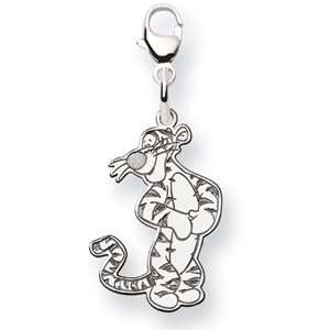  Tigger Charm 7/8in   Sterling Silver Jewelry