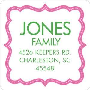    Holiday Address Labels (Book Plate Solo Pink)
