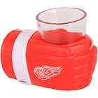 detroit red wings game on wrist shot glass holder expedited