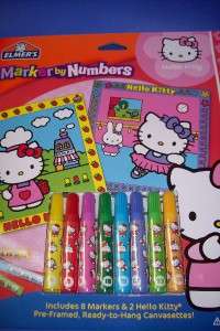 Elmers Marker By Number Nick Jr HELLO KITTY  