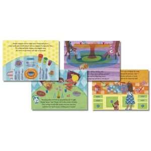  Libby Ellis Placemats   Manners Matter   Set Of Four Baby