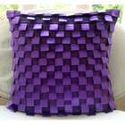 The HomeCentric Purple Harmony   20x20 Inches Decorative Pillow Covers 