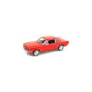  1964 1/2 Ford Mustang Coupe 1/24 Red: Toys & Games