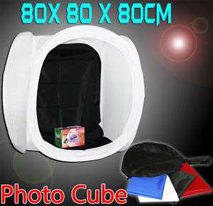 New Studio 32 80CM Photo Soft Box Light Temt Cube Kit  